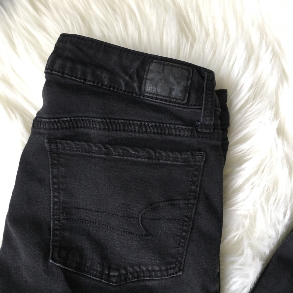 American Eagle black jegging